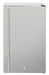 Stono Outdoor Living The TrueFlame 22" 4.1c Deluxe Outdoor Approved Fridge (AMD-RFR-22D) has an upgraded stainless steel door and handle, making it ideal for outdoor kitchens or refrigeration needs.