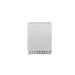 Stono Outdoor Living The TrueFlame 24" 5.0 Cu. Ft. Outdoor Rated Refrigerator (125-AMD-RFR-24S-B) features a weather-resistant stainless steel design with a front-facing door and bottom vent, perfect for any outdoor kitchen. Shown centered on a plain white background.
