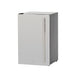 Stono Outdoor Living The TrueFlame 22" 4.1c Deluxe Outdoor Approved Fridge (AMD-RFR-22D) features an upgraded stainless steel door and handle, sleek modern design, and is photographed closed against a plain white background—ideal for outdoor kitchens.