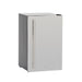 Stono Outdoor Living The TrueFlame 22" 4.1c Deluxe Outdoor Approved Fridge (AMD-RFR-22D) features an upgraded stainless steel door and handle, a single-door modern design, and compact size—perfect for outdoor kitchens and refrigeration needs.