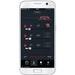 Stono Outdoor Living The Twin Eagles Wi-Fi Controlled 36-Inch Pellet Grill and Smoker displays a temperature monitoring app for three probes, with current and target temps, on a dark interface with red and white text—ideal for grilling precision.