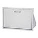 Stono Outdoor Living The Delta Heat 30-Inch Roll-Out Stainless Steel Ice Chest Storage Drawer (DHCD30-B) is a built-in storage solution designed for outdoor kitchens, featuring durable 304 stainless steel construction and a convenient roll-out design.