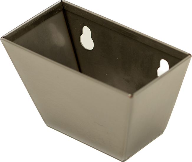 Stono Outdoor Living The KoKoMo Bottle Opener and Cap Catcher (KO-BTLOPNR) by KoKoMo Grills is a compact, wall-mountable accessory with slanted sides—ideal for outdoor kitchens and pairing with KoKoMo Grills as a convenient bottle opener.