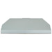 Stono Outdoor Living The Coyote 42" Outdoor Insert (C1LINER42) by Coyote is a metallic, rectangular custom hood with a smooth, flat surface for efficient ventilation, shown front-facing against a white background.
