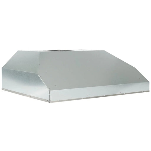 Stono Outdoor Living The Coyote 42" Outdoor Insert (C1LINER42) by Coyote is a rectangular, metallic hood with a flat top and angled sides, designed for outdoor kitchen ventilation systems.