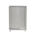 Stono Outdoor Living The Coyote 24" Outdoor Refrigerator (C124R-S) features a stainless steel finish, reversible hinge, adjustable shelves, a long vertical handle, and a bottom front vent—perfect for under-counter outdoor use.