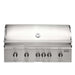 Stono Outdoor Living The Coyote 42" SL-Series Grill (C3SL42NG) features stainless steel construction, five control knobs, LED lights, ceramics, and a temperature gauge on the lid—making it the perfect natural gas grill for your outdoor kitchen.