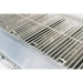 Stono Outdoor Living Close-up of a spotless TrueFlame E Series 32" Stainless Steel 4-Burner Built-In Propane Gas Grill (TFE32L) with parallel 304 stainless steel grates and burners, highlighting its commercial-grade build ready to cook.
