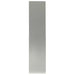 Stono Outdoor Living A sleek, tall stainless steel panel with a subtle horizontal seam serves as the Coyote Duct Cover for Chimney Hood for Ceilings—perfect for enhancing your outdoor kitchen against a clean white background.