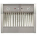 Stono Outdoor Living The Coyote 36" Outdoor Insert (C1LINER36) features stainless steel construction, two lights, control buttons, and three vertical vent filters. The Coyote brand is displayed on the upper right corner—ideal for powerful outdoor kitchen ventilation.