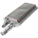 Stono Outdoor Living The Blaze Grills Infrared Searing Burner (BLZ-IRN) by Blaze is a rectangular metal burner with a mesh top, two angled inlet pipes, and a cylindrical end, designed to sear steaks or fit Blaze and Blaze LTE grills for commercial heating.