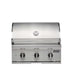 Stono Outdoor Living The Coyote 30" C-Series Grill (C3C30NG) is a stainless steel, natural gas outdoor grill with three control knobs and a built-in lid temperature gauge. The Coyote brand name appears on the front right side—ideal for any outdoor kitchen.