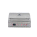 Stono Outdoor Living The Blaze LTE PRO 32-Inch 4-Burner Built-in Natural Gas Grill by Blaze, featuring a digital temperature screen and rear infrared burner, is shown with red-lit control knobs and a closed lid—ideal for high-performance grilling.