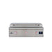 Stono Outdoor Living The Blaze LTE PRO 40-Inch Built-in Propane Gas Griddle (BLZ-GRIDDLE40-LP) features a stainless steel body, three digital control knobs with red lights, a lift-assist lid, the Blaze logo on the front panel, and precise temperature controls.