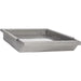 Stono Outdoor Living The Coyote Heavy Duty Drop-In Griddle (C1GRDL) by Coyote features a rectangular, flat metal surface with straight sides and a raised edge, providing an ideal flat-top for baking or food prep.