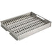 Stono Outdoor Living The Coyote Charcoal Tray for C3C30 & C3SL30 (C3C30CHTR) is a stainless steel grill accessory with slotted sides and handles, ideal for grilling vegetables or small foods over charcoal with Coyote grills.