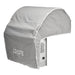 Stono Outdoor Living The Coyote Cover for 28" Built-In Pellet Grill (Gray - CCVR28P-BIG) shields your grill with weather-resistant material, a curved top, and vented panel, featuring "COYOTE" branding for a sleek outdoor fit.