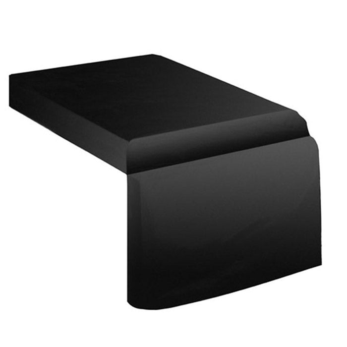 Stono Outdoor Living The TrueFlame Cover for Power Burner (GRILLCOV-TFPB) by TrueFlame is shown on a white background, highlighting its smooth texture and clean edges—much like a heavy-duty PVC cover for outdoor kitchen appliances.