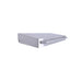 Stono Outdoor Living The Le Griddle OMLLID75 is a stainless steel, wall-mounted lid with curved front rail, designed for GEE75/GFE75 and OML75/OML75C griddles by Le Griddle, shown isolated on a white background.