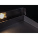 Stono Outdoor Living Close-up of the Le Griddle Pro Series 105 (OML105P3) by Le Griddle: a sleek, black 304 stainless steel surface with clean lines and interior lights—ideal for high-end commercial use.