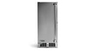 Stono Outdoor Living The Lynx 15" Outdoor Refrigerator - LN15REF is a tall, narrow outdoor fridge with a vertical handle, front ventilation grill, and the Lynx logo at the base, shown isolated on a white background.