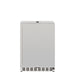 Stono Outdoor Living The TrueFlame 24" 6.6 Cu. Ft. Deluxe Outdoor Rated Kegerator (AMD-RFR-24DK), shown front-facing on a white background with a left-side handle and bottom ventilation, is the ideal upgrade for your outdoor kitchen.