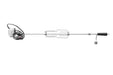 Stono Outdoor Living The TrueFlame Rotisserie Kit for 40" Grill (TFRK-40) features a stainless steel motor, adjustable forks, and a black handle—ideal for outdoor grilling or roasting meat with ease.