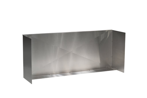 Stono Outdoor Living The TrueFlame 36" Stainless Steel Wind Guard (TFWG-36) by TrueFlame is a weather-resistant, three-sided grill protector with smooth, reflective surfaces and crisp edges, designed for 30-32" grills.