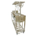 Stono Outdoor Living The Tagwood BBQ Argentine Santa Maria Wood Fire & Charcoal Grill (BBQ06SS) by Tagwood BBQ features a durable design with adjustable grilling heights and dual fuel options for versatile outdoor cooking.