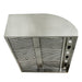 Stono Outdoor Living The Blaze 48-Inch Stainless Steel Vent Hood (2000 CFM, BLZ-48-VHOOD) features commercial-grade baffles, control knobs, and built-in lights—perfect for any high-performance outdoor kitchen setup.