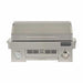 Stono Outdoor Living The Coyote 25" Portable Grill, 1 Burner, Ceramic (C1PORTLP) is made from marine-grade stainless steel and features a closed lid, front temperature gauge, control knob, and vent—all shown on a plain white background.