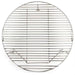 Stono Outdoor Living The Coyote Asado Smoker Built-In - C1CHCS features a clean, oval metal grill grate with parallel bars and vertical supports, ideal for outdoor cooking on kamado-style charcoal grills. Photographed against a white background.