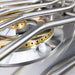Stono Outdoor Living The Coyote 12" Single Side Burner in Natural Gas (C3SBNG) features durable stainless steel and brass components, metal grates, and an ignition button—ideal as a built-in addition to any outdoor kitchen.