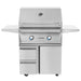 Stono Outdoor Living The Twin Eagles 42-Inch 3-Burner Built-In Propane Gas Grill (TEBQ42RS-CL) features stainless steel burners, a Five-Part Grilling System, sear zone, and infrared rotisserie burner, with closed lid and double cabinet doors on a white background.