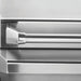 Stono Outdoor Living Close-up of the Twin Eagles 42-Inch 3-Burner Built-In Natural Gas Grill (TEBQ42R-CN) showing its brushed stainless steel finish, modern handle, and minimalist design—hallmarks of Twin Eagles’ premium grills with their Five-Part Grilling System.