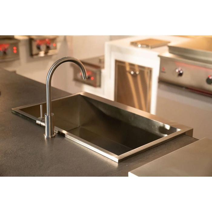 TrueFlame 32" Outdoor Rated Farmhouse Sink Package- TF-NK-32FH-P