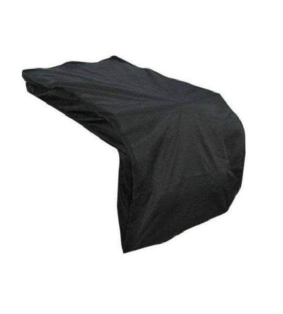 Stono Outdoor Living A black fabric cover, set against a plain white background, resembles the Twin Eagles Vinyl Cover for 24-Inch Built-In TEPB24 (model VCPB24) by Twin Eagles.