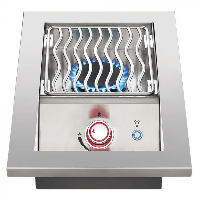 Napoleon Built-In 700 Series 10,000 BTU 10-Inch Drop-In Propane Gas Single Side Burner with Stainless Steel Cover - BIB10RTPSS - Stono Outdoor Living Co