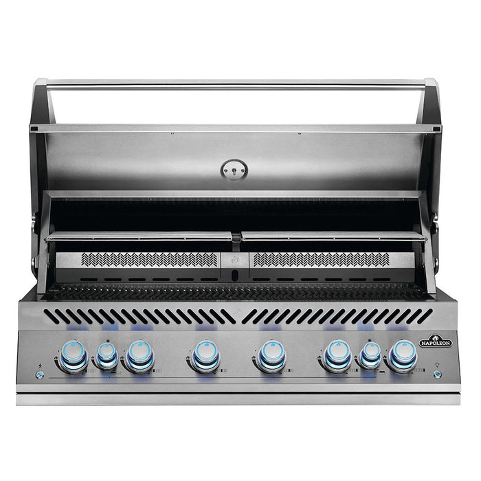 Napoleon Built-In 700 Series 44-Inch Propane Gas Grill w/ Infrared Rear Burner & Rotisserie Kit - BIG44RBPSS - Stono Outdoor Living Co