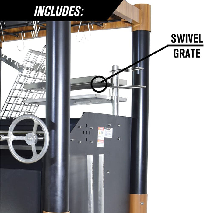 Tagwood BBQ Beast Argentine Wood Fire & Charcoal Grill - BBQ02SI - Stono Outdoor Living Co