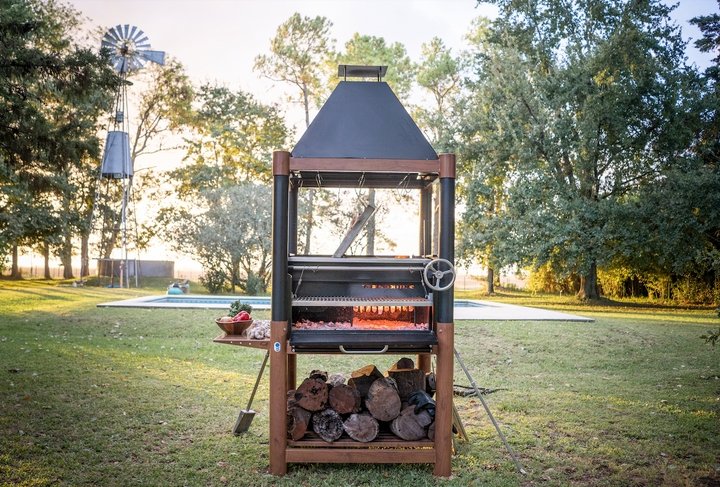 Tagwood BBQ Beast Argentine Wood Fire & Charcoal Grill - BBQ02SI - Stono Outdoor Living Co