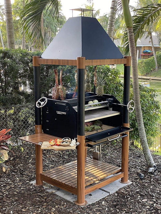 Tagwood BBQ Beast Argentine Wood Fire & Charcoal Grill - BBQ02SI - Stono Outdoor Living Co