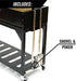 Tagwood BBQ Chief Series Argentine Santa Maria Wood Fire & Charcoal Freestanding Grill 1/8 Thickness - 714 sq. in. of total grilling area - BBQ03SI - Stono Outdoor Living Co