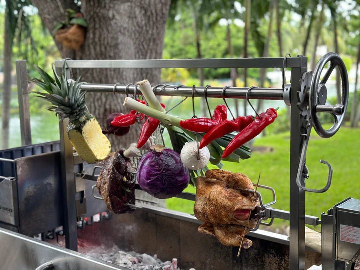 Tagwood BBQ Stainless Steel Rotisserie Kit For BBQ03SS, BBQ03SI, BBQ05SS, BBQ23SS, & BBQ25SS Grills - BBQ50SS - Stono Outdoor Living Co