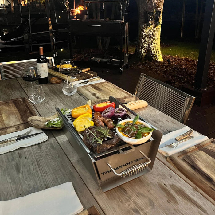Tagwood BBQ Table Top Food Warming Brazier - BBQ07SS - Stono Outdoor Living Co