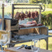 Tagwood BBQ Ultimate Series Argentine Santa Maria Wood Fire & Charcoal Freestanding Grill - 714 sq. in. of total grilling area - BBQ03SS - Stono Outdoor Living Co